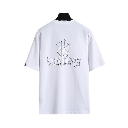 Balenciaga Coordinate Line Print T-Shirt – 26SS