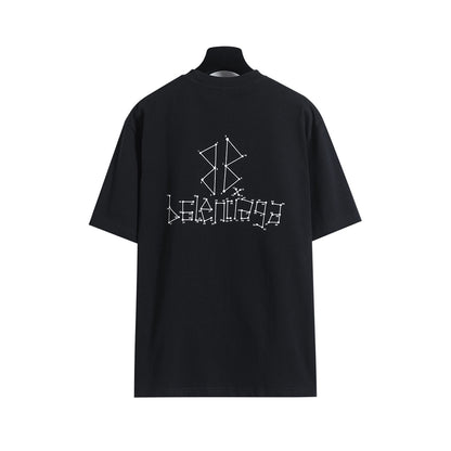 Balenciaga Coordinate Line Print T-Shirt – 26SS