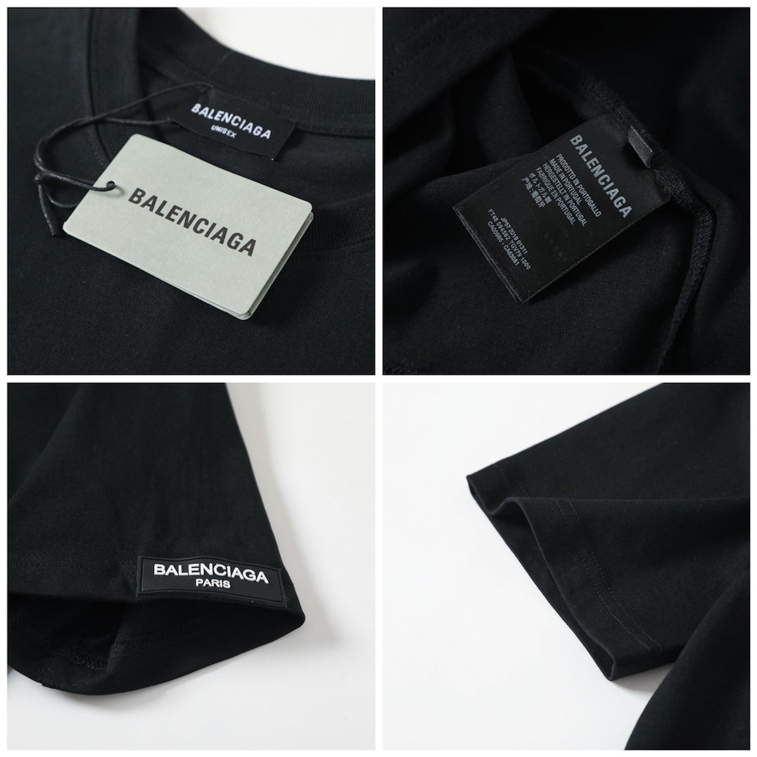 Balenciaga Coordinate Line Print T-Shirt – 26SS
