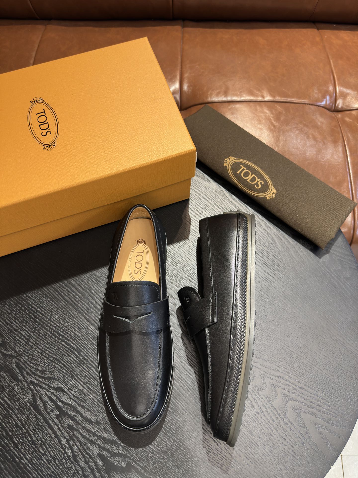 Tod's Gommino Calfskin Loafers