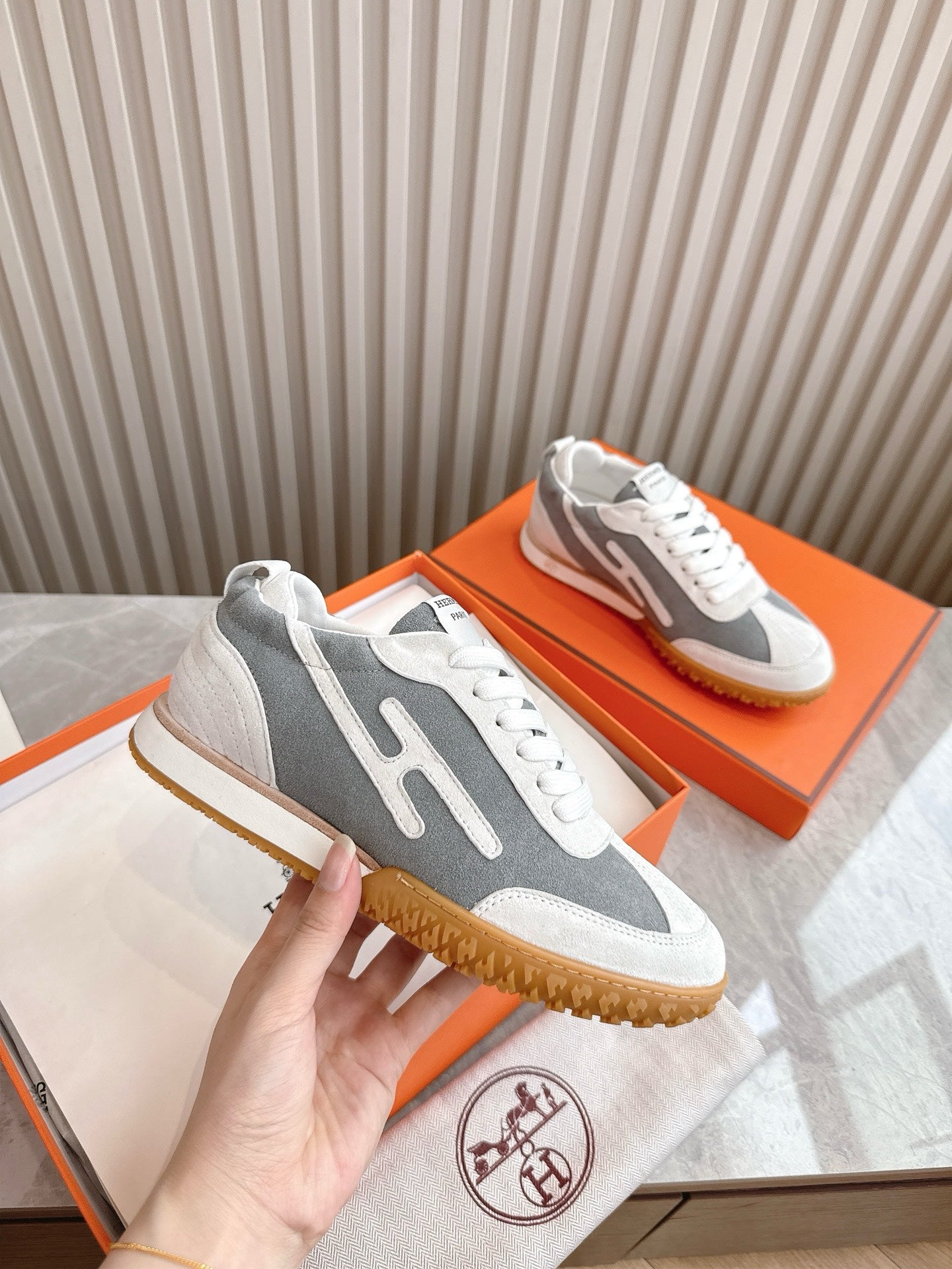 Hermès Jet Series German Training Sneakers