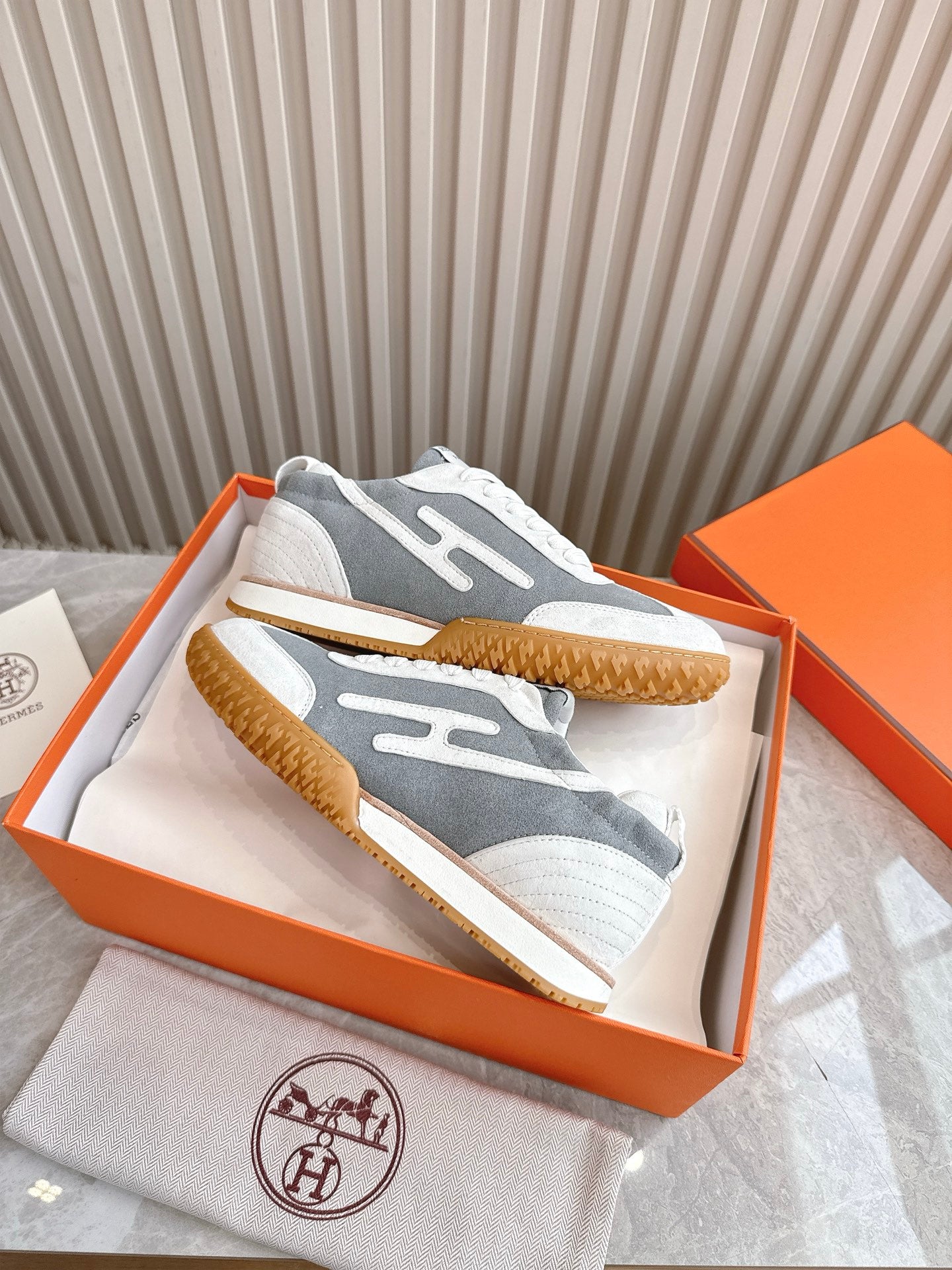 Hermès Jet Series German Training Sneakers