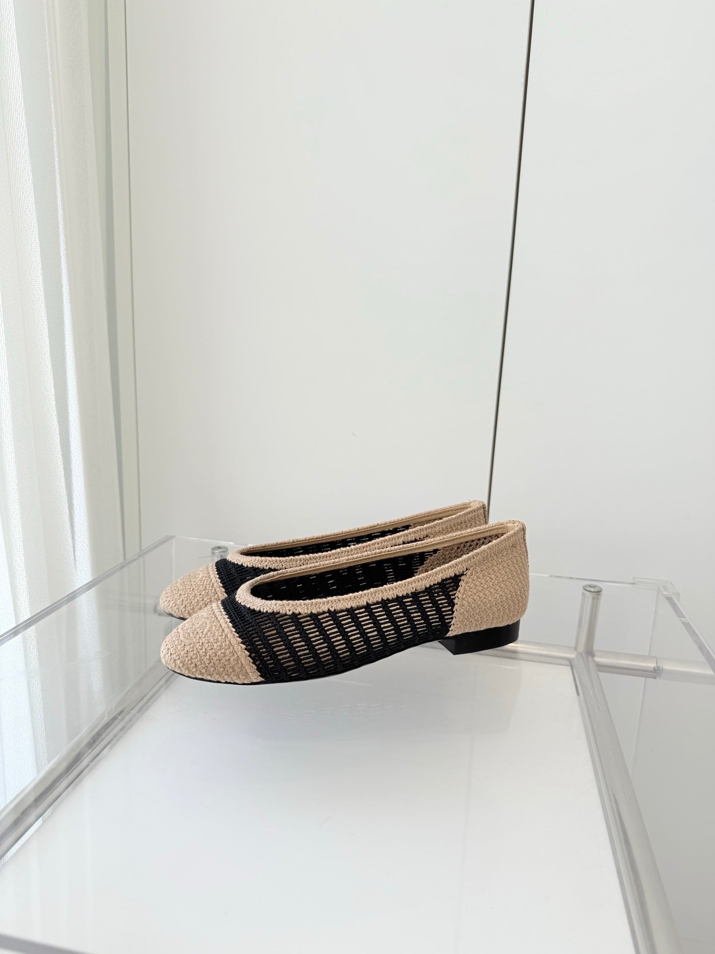 Chanel Classic Mesh Ballerina Flats