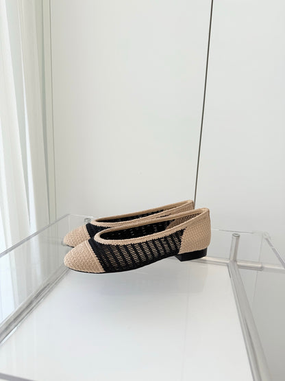 Chanel Classic Mesh Ballerina Flats
