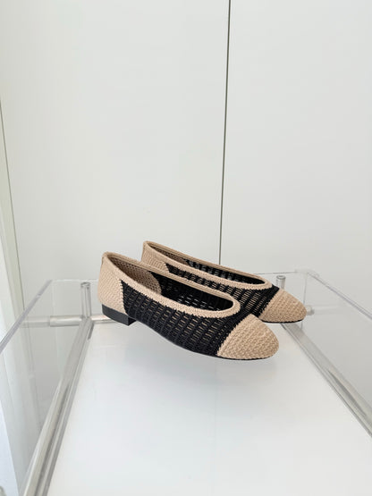 Chanel Classic Mesh Ballerina Flats