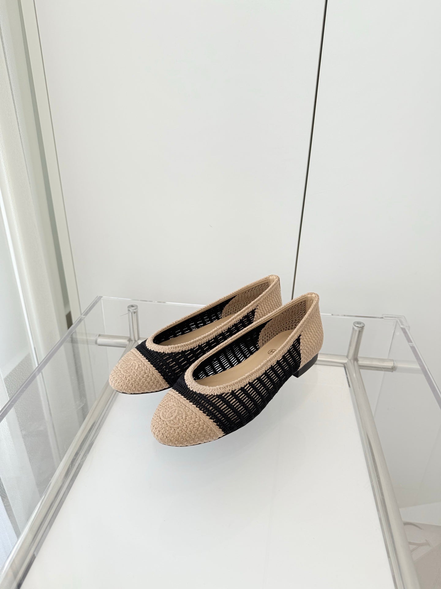 Chanel Classic Mesh Ballerina Flats