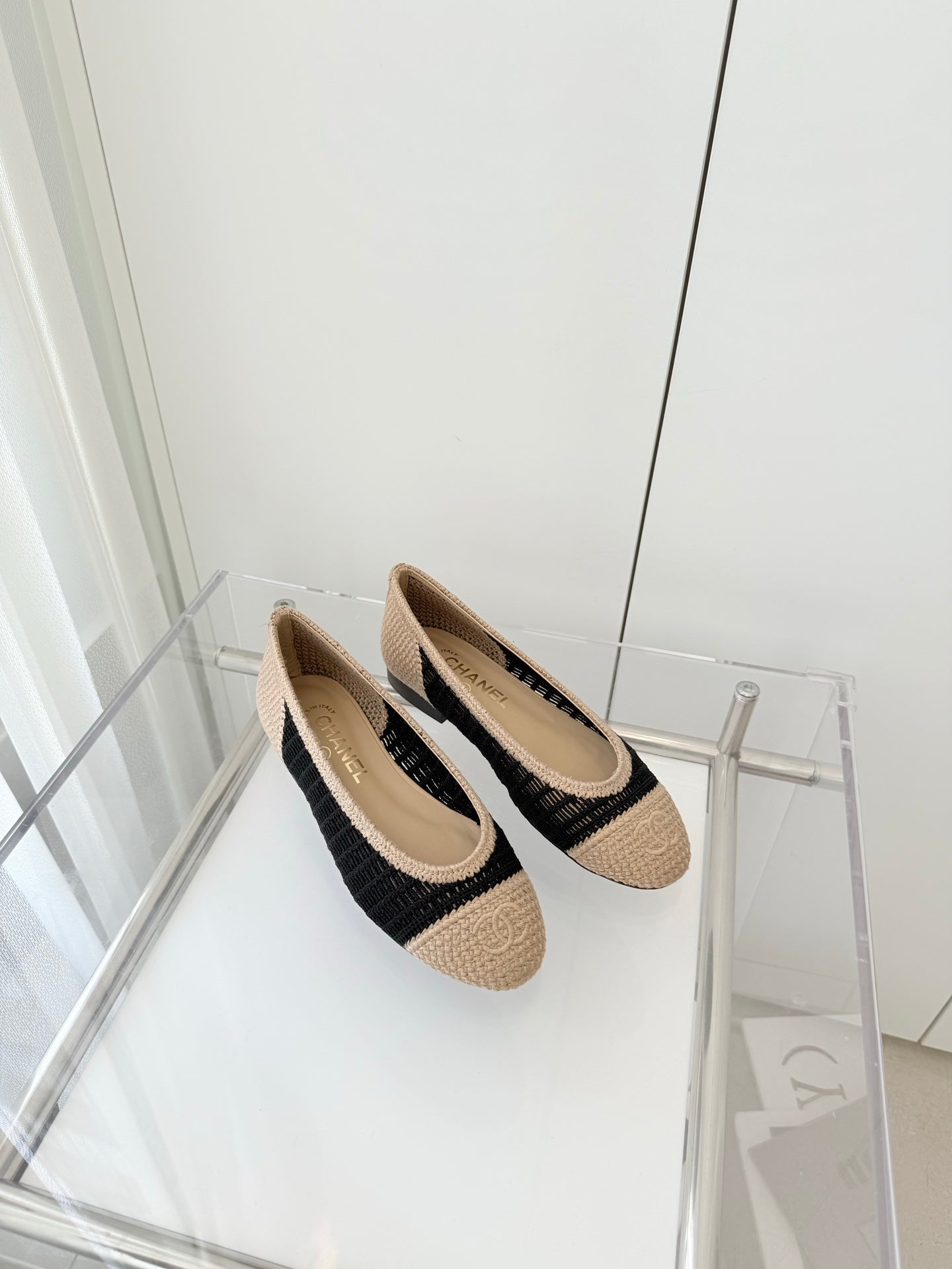 Chanel Classic Mesh Ballerina Flats