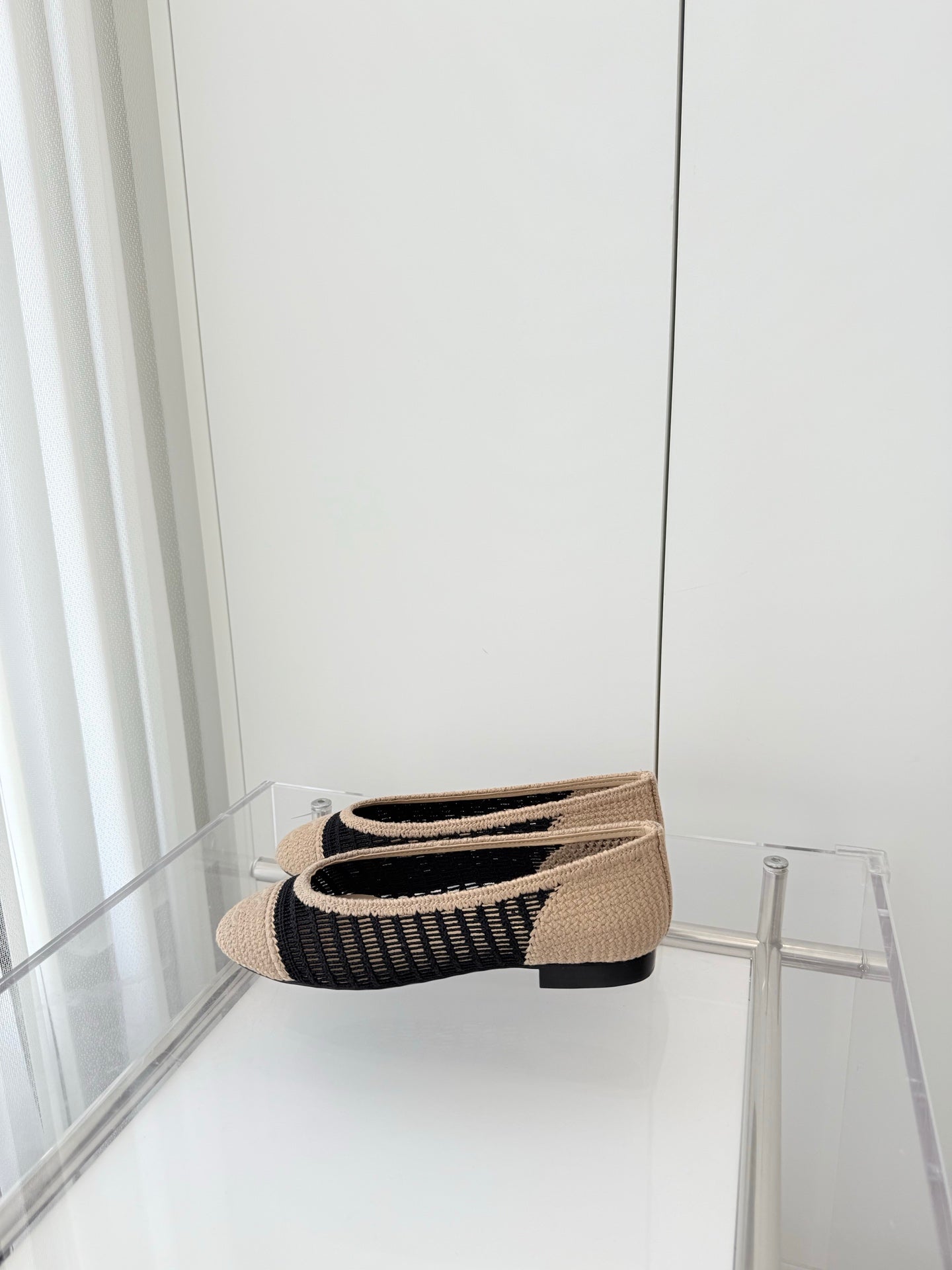 Chanel Classic Mesh Ballerina Flats