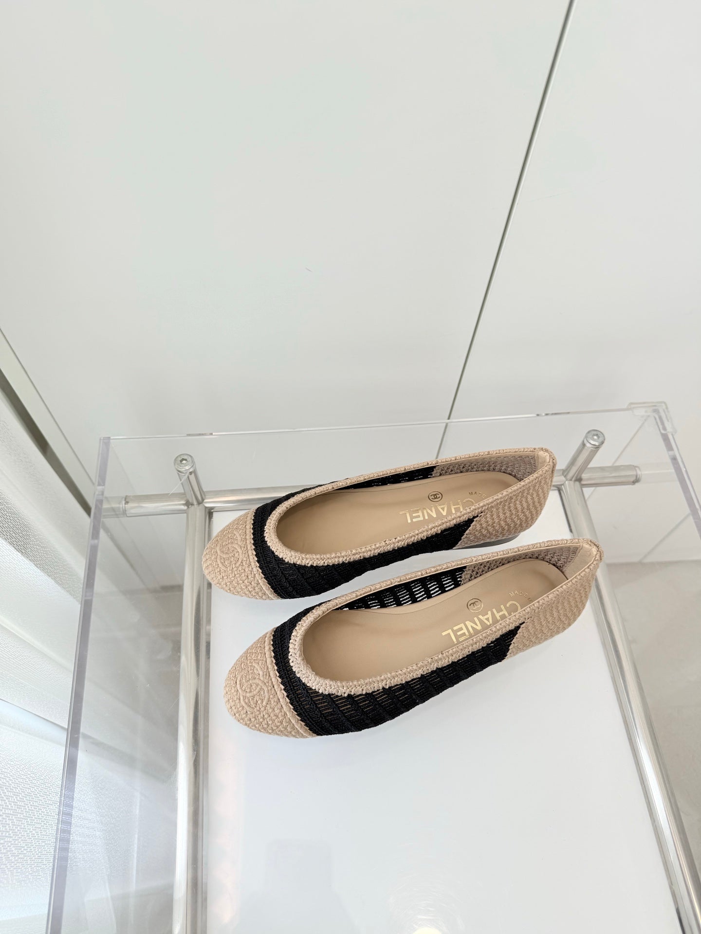 Chanel Classic Mesh Ballerina Flats