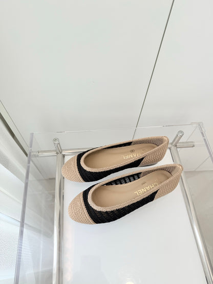Chanel Classic Mesh Ballerina Flats