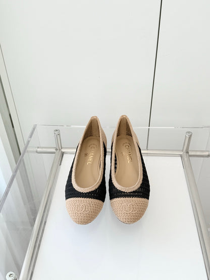Chanel Classic Mesh Ballerina Flats
