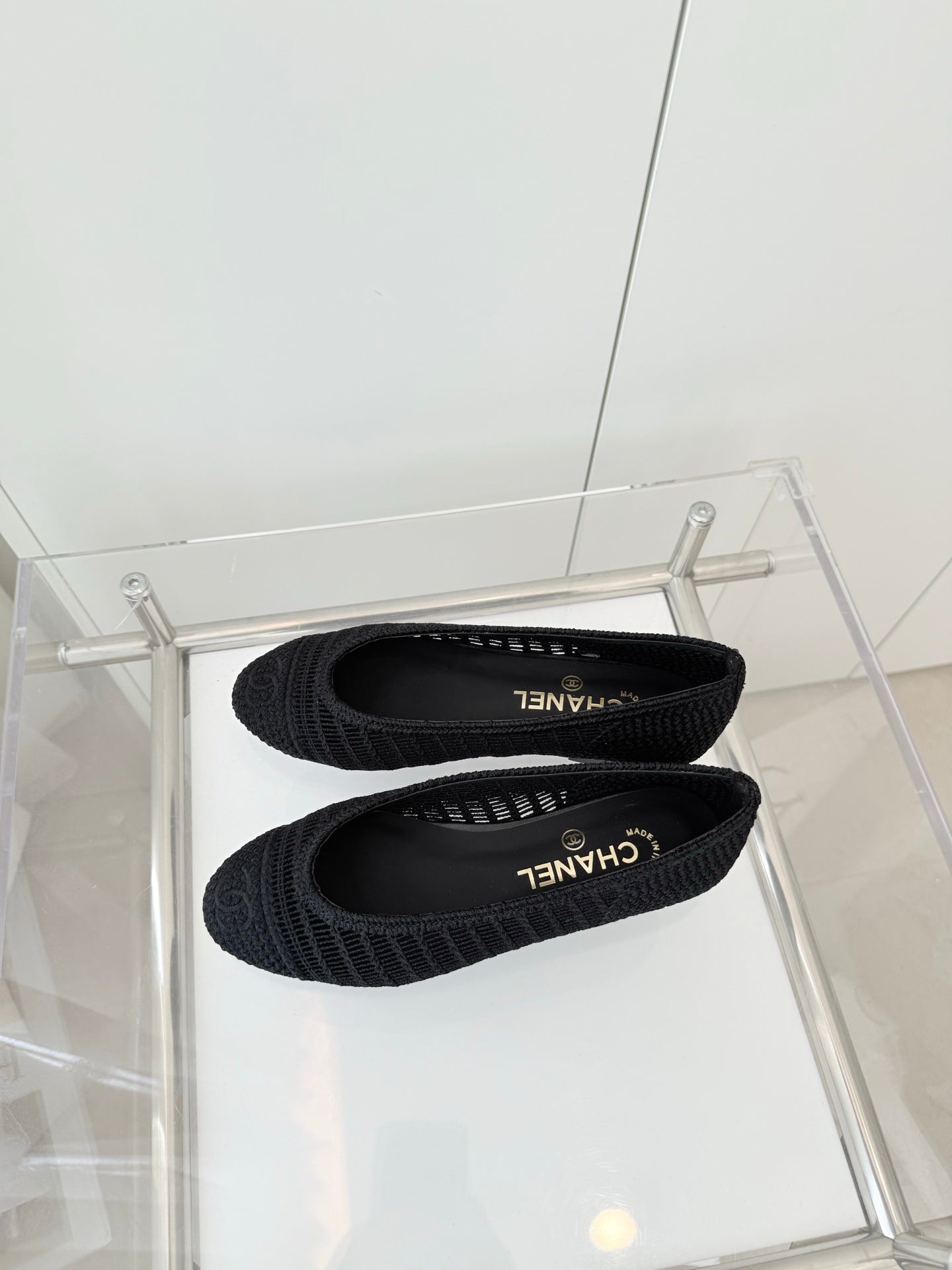 Chanel Classic Mesh Ballerina Flats