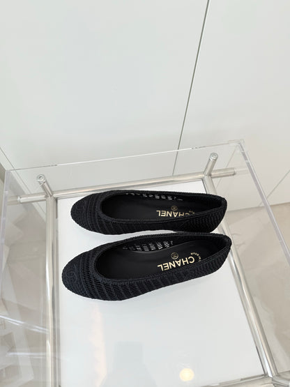 Chanel Classic Mesh Ballerina Flats