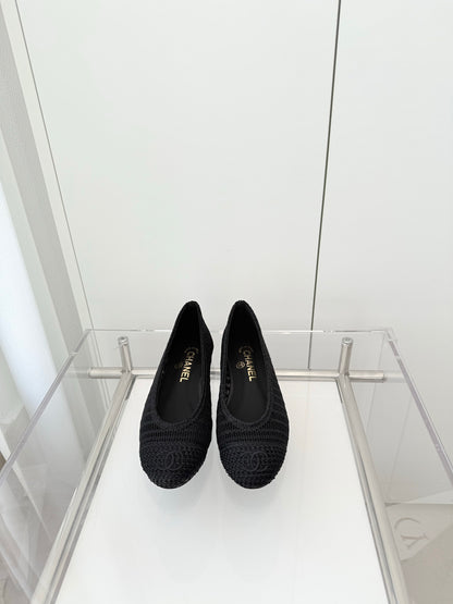 Chanel Classic Mesh Ballerina Flats
