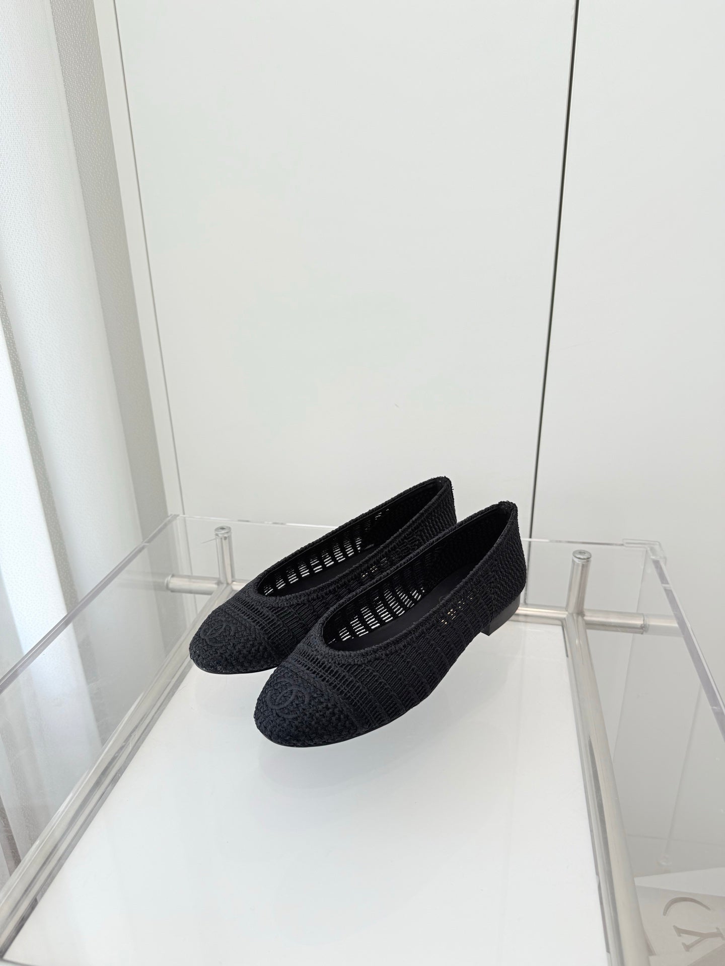 Chanel Classic Mesh Ballerina Flats