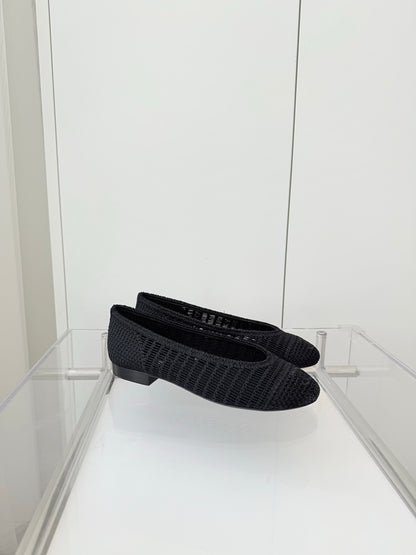Chanel Classic Mesh Ballerina Flats