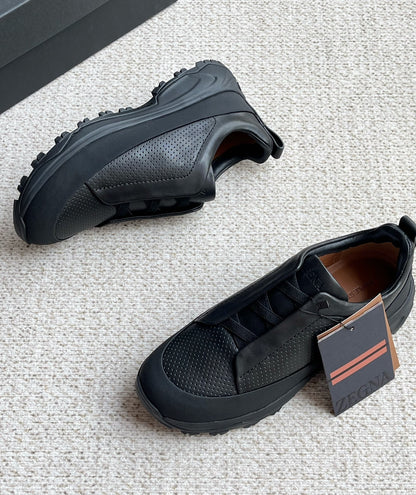 Zegna Triple Stitch™ Monte Perforated Casual Shoes