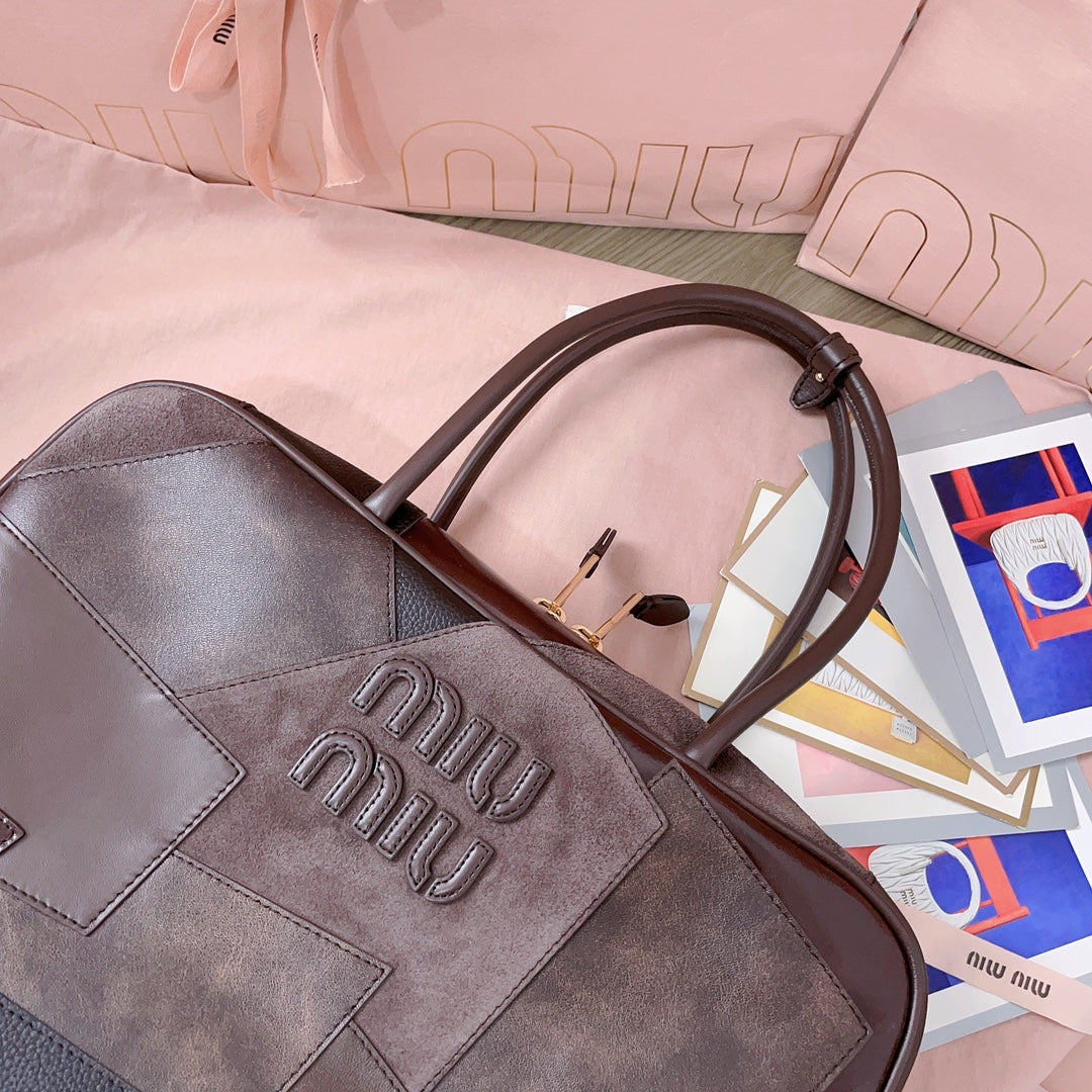 Miu Miu Patchwork Briefcase