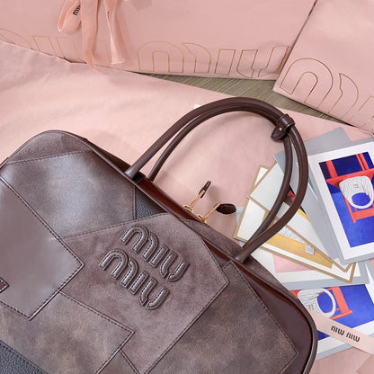 Miu Miu Patchwork Briefcase