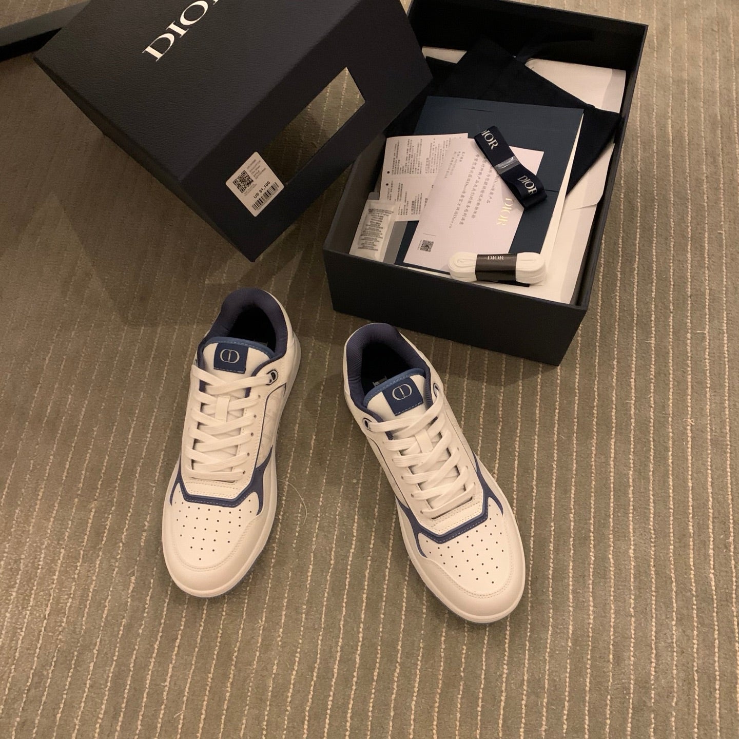 Dior B27 Uptown HYLTON NEL Limited Edition Low-Top Sneakers