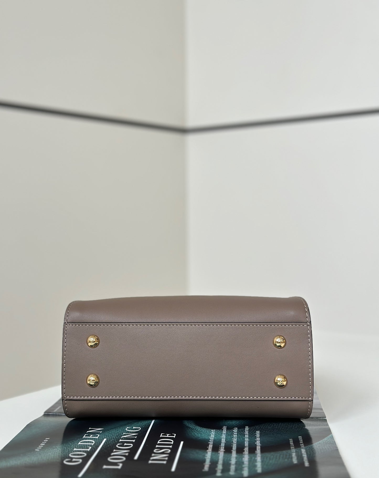Fendi Peekaboo Classic Calfskin Handbag