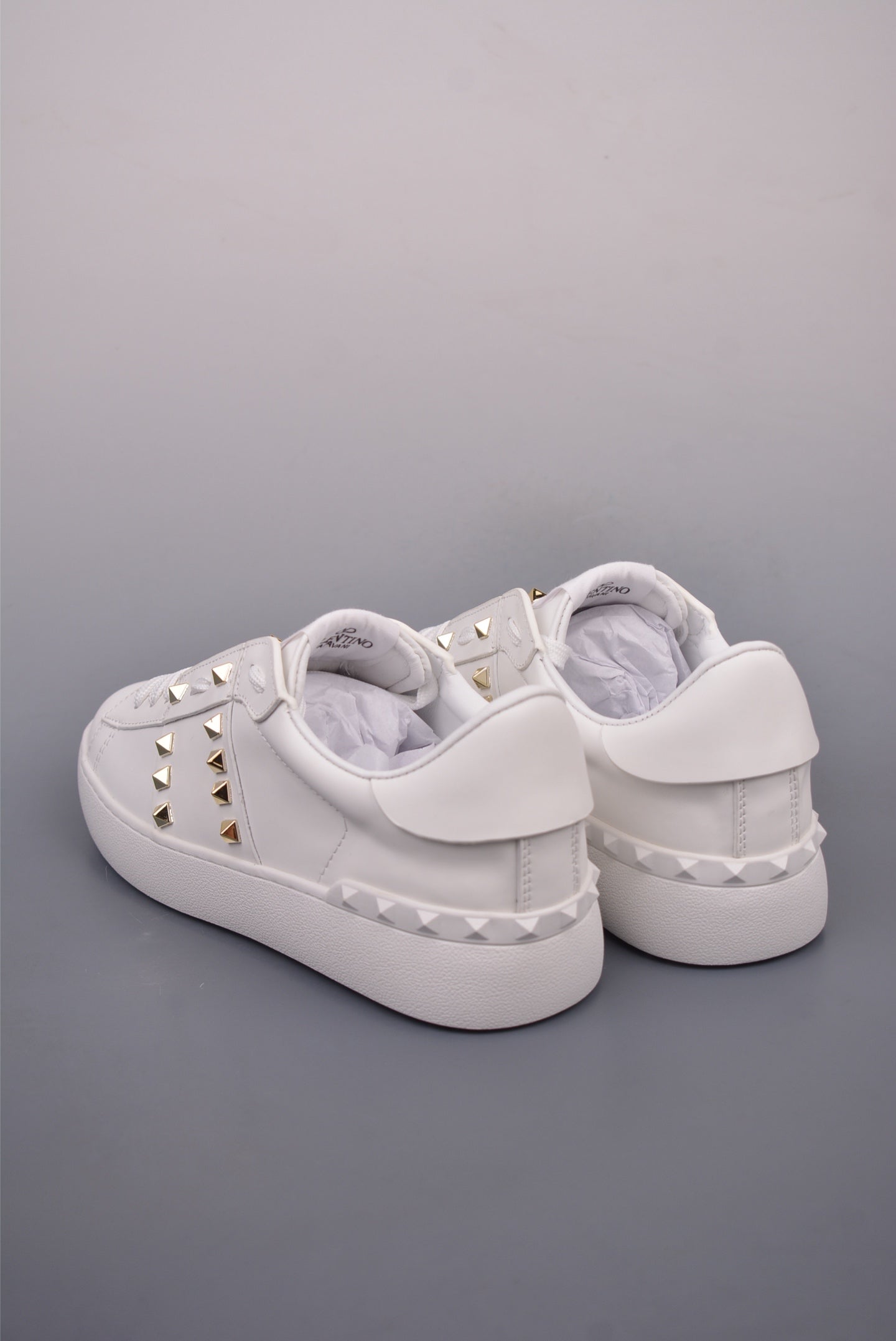 Valentino Rockstud Untitled Studded Quilted Sneakers – 2025 Collection