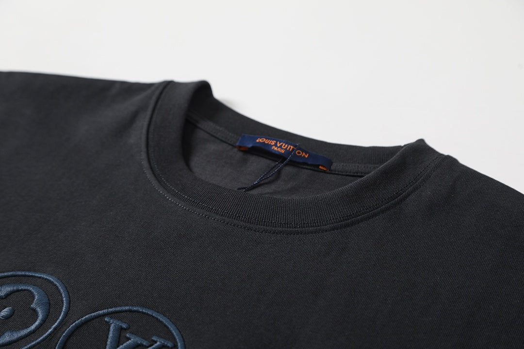 Louis Vuitton Monogram 3D Embroidered T-Shirt – 26SS