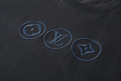 Louis Vuitton Monogram 3D Embroidered T-Shirt – 26SS