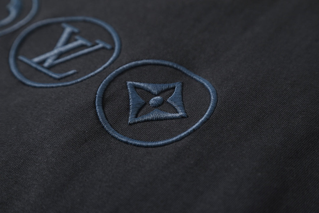 Louis Vuitton Monogram 3D Embroidered T-Shirt – 26SS