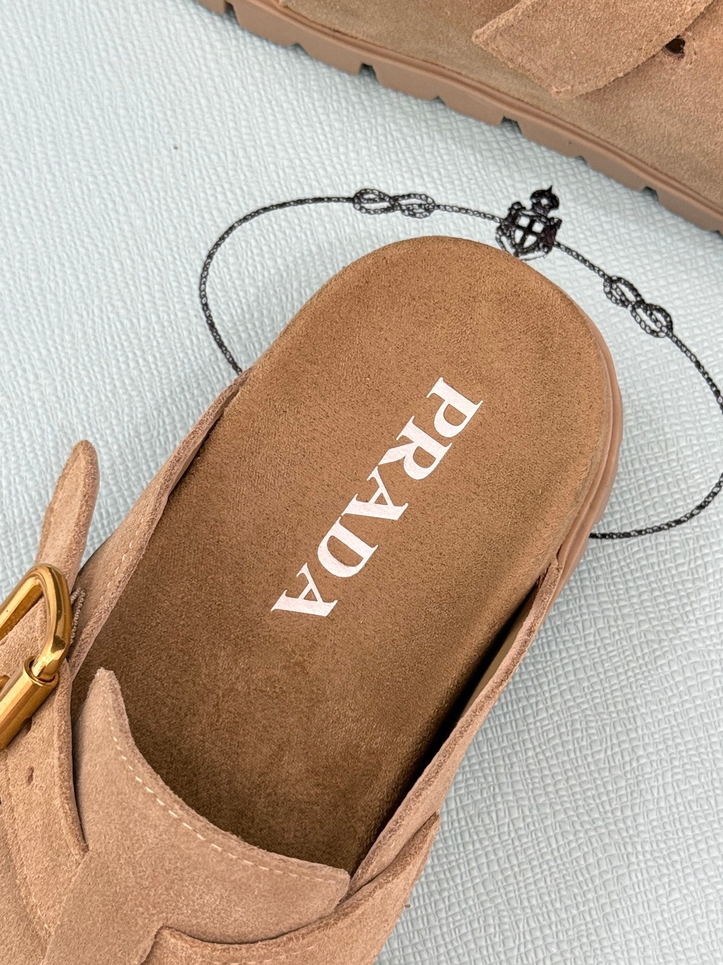 Prada Triangle Logo Birkenstock Slippers – Spring/Summer Collection