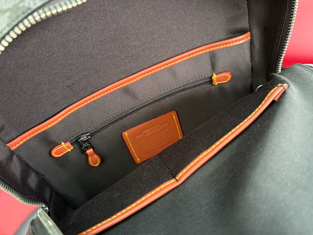 Coach Sprlint 30 Leather Backpack