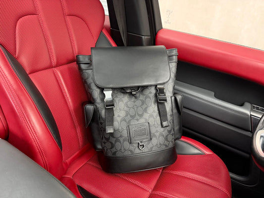 Coach Rivington 29 Monogram Coated Canvas Backpack