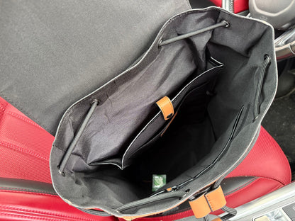 Coach Rivington Color-Block Leather Backpack