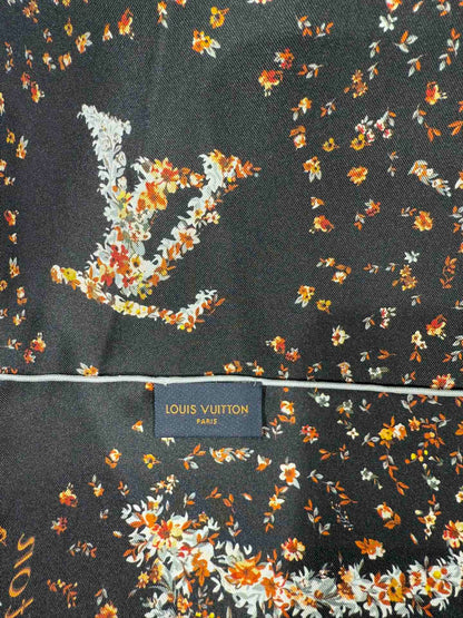 Louis Vuitton 18 Momme Silk Twill Square Scarf – 2025 Spring Collection