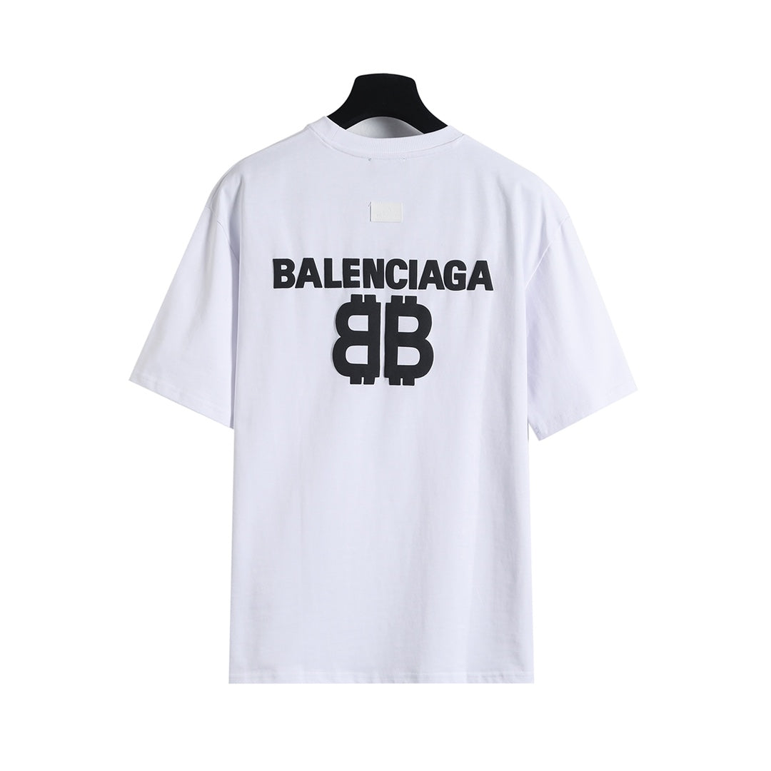 Balenciaga Double B Dollar Foam Print T-Shirt – 26SS