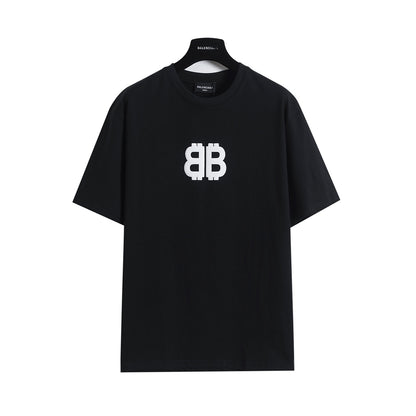 Balenciaga Double B Dollar Foam Print T-Shirt – 26SS