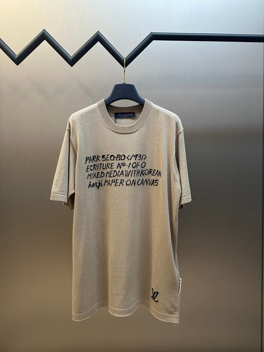 Louis Vuitton x Park Seo Bo Intarsia Cotton T-Shirt