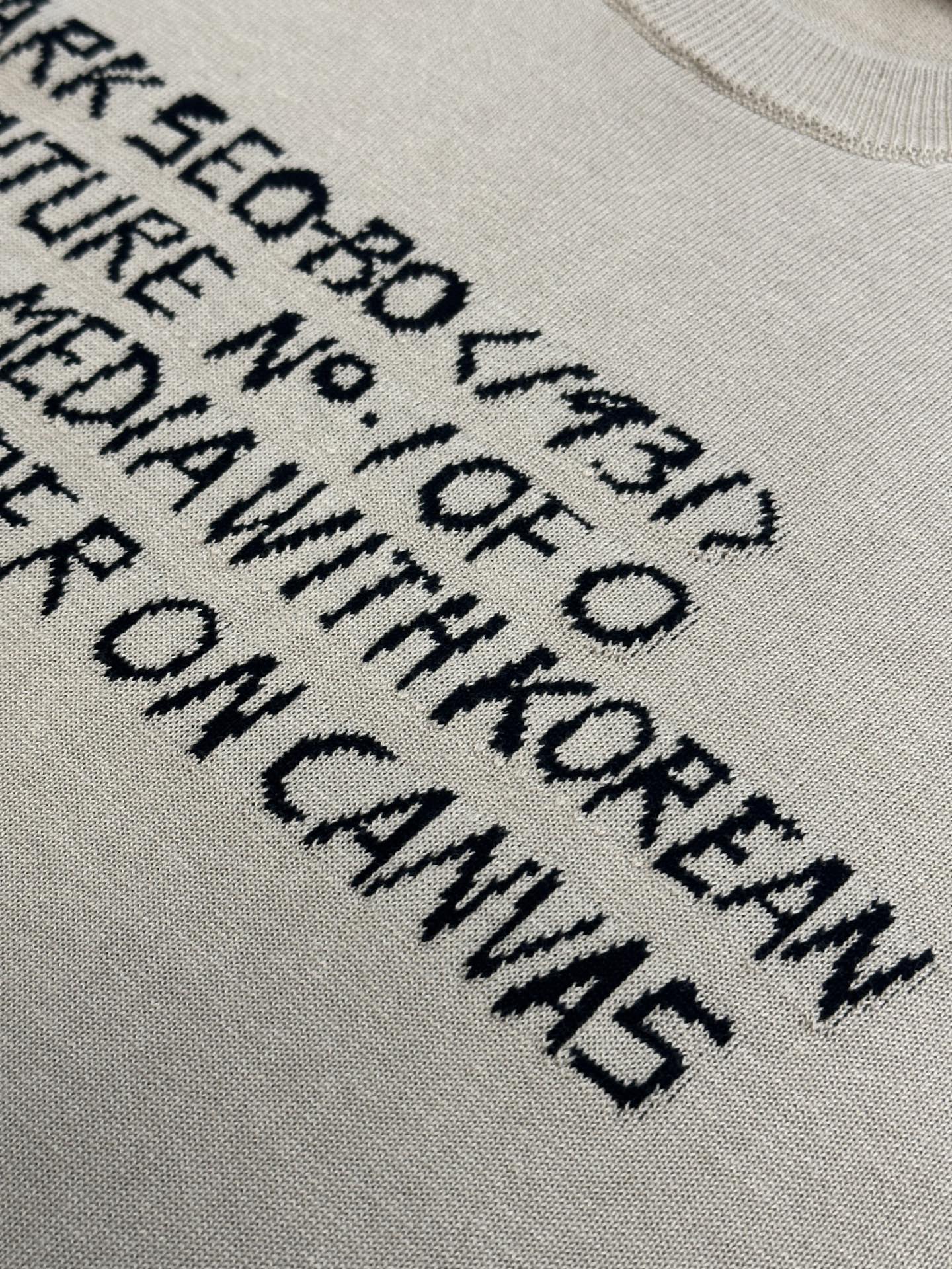 Louis Vuitton x Park Seo Bo Intarsia Cotton T-Shirt