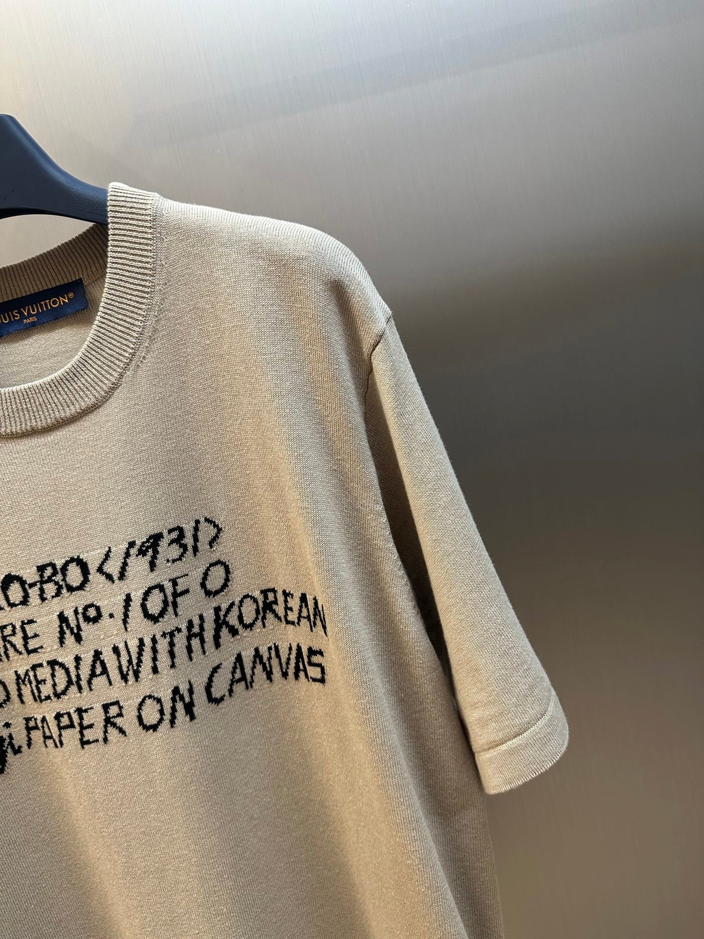 Louis Vuitton x Park Seo Bo Intarsia Cotton T-Shirt