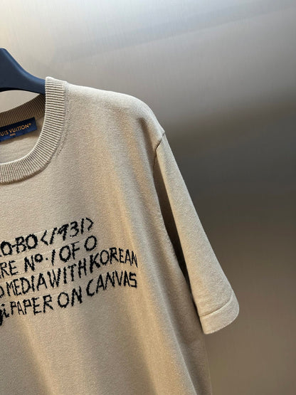 Louis Vuitton x Park Seo Bo Intarsia Cotton T-Shirt