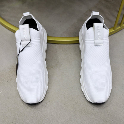 Zegna Cashmere Flyknit Sneakers