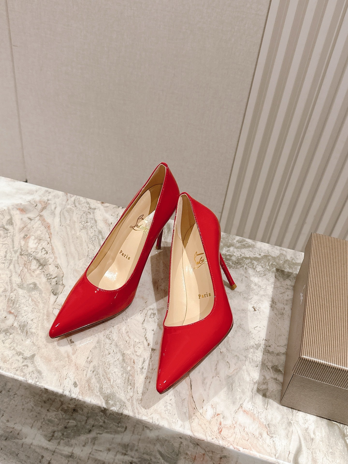Christian Louboutin Platform Heeled Sandals – 2025 SS Show Model
