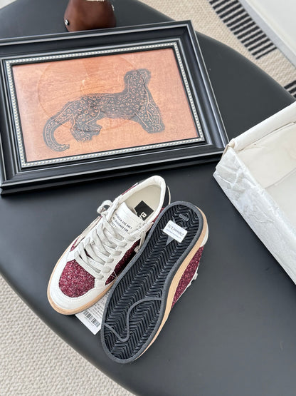 Golden Goose Distressed Graffiti Sneakers – 2024 Collection