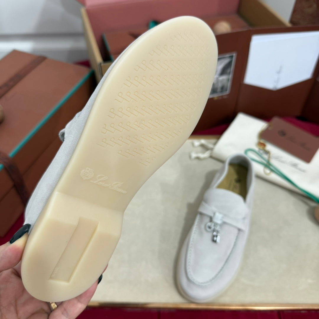Loro Piana Summer Charms Walk Kids Moccasin Loafers – Kids Collection