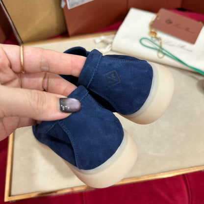 Loro Piana Summer Charms Walk Kids Moccasin Loafers – Kids Collection