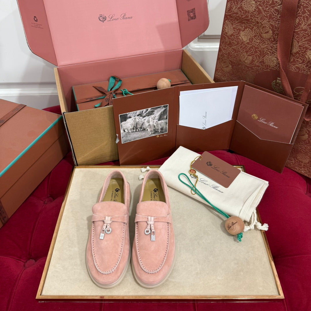 Loro Piana Summer Charms Walk Loafers – Kids Collection