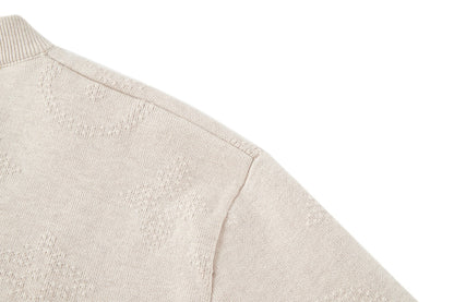 Louis Vuitton Safari Monogram Jacquard Knit Sweater – 2025SS