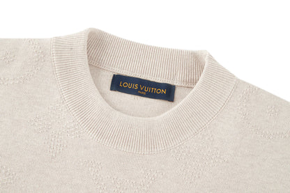 Louis Vuitton Safari Monogram Jacquard Knit Sweater – 2025SS