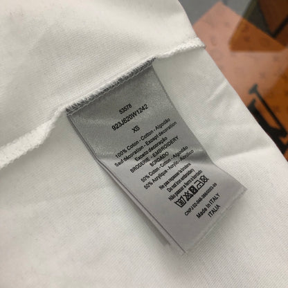 Dior Embroidered Logo Crewneck T-Shirt – 2026SS