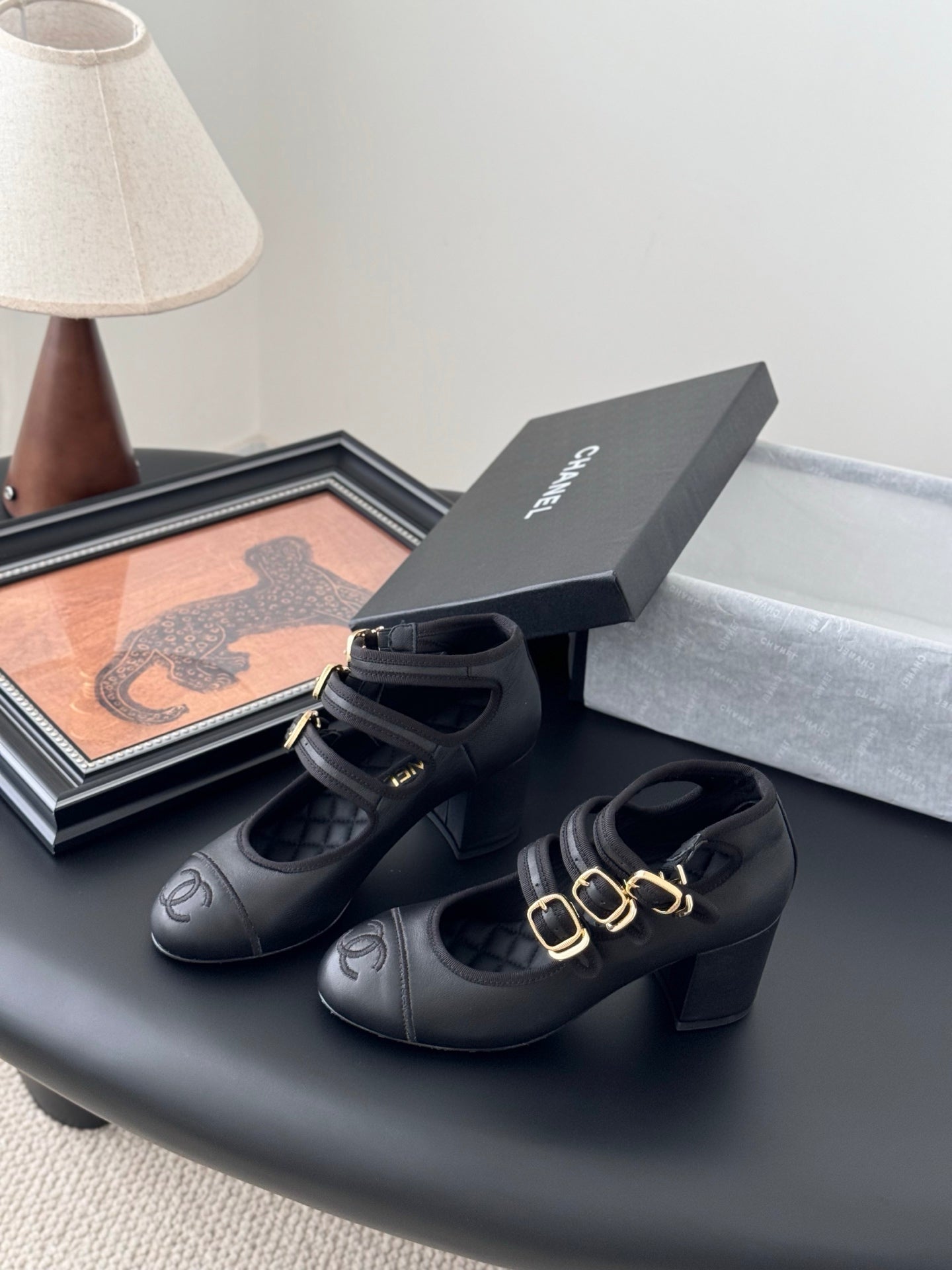 Chanel 25S Runway Mary Jane Flats